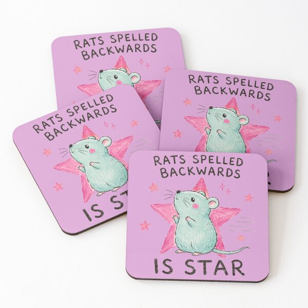 Item preview, Rats Spelled Backwards Is Star Funny Rat designed and sold by bosamji.
