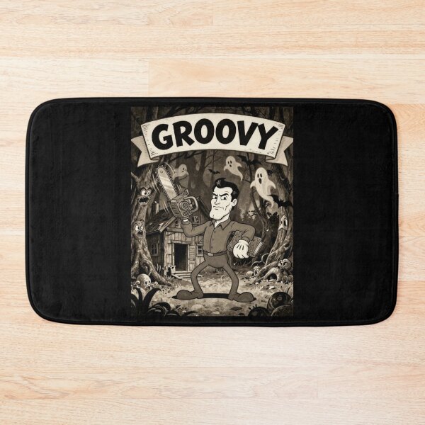 Item preview, Evil Dead Groovy Ash designed and sold by Preston Meyers Designs.