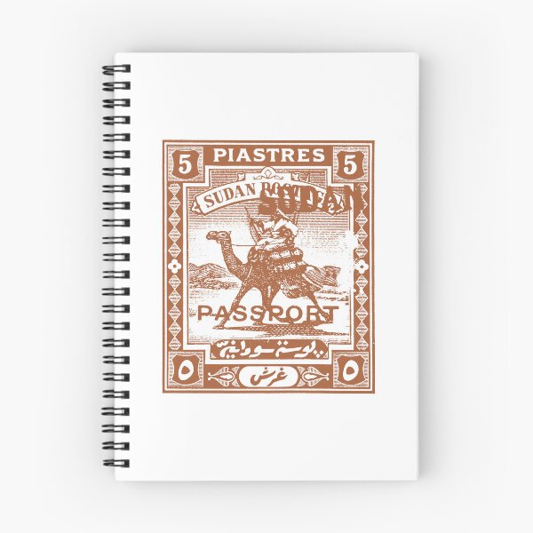 Item preview, Vintage Sudan Camel Stamp Art - Antique 1920s Middle East Illustration designed and sold by By Jonh.
