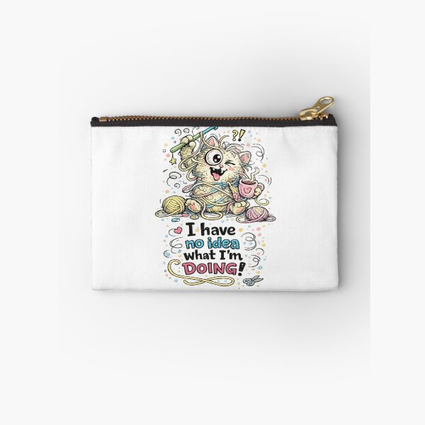 Item preview, I Have No Idea What I'm Doing! | Funny Crochet Lover Design | Yarn Crafter Humor designed and sold by EverStitchStudio ★★★★★.