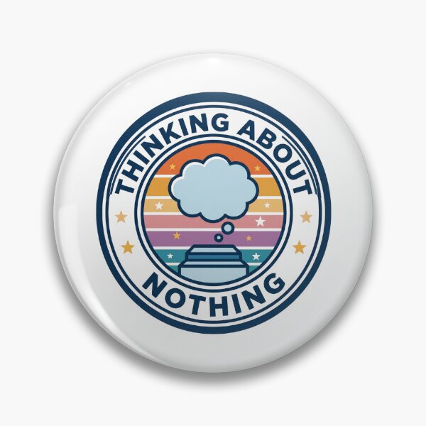 Item preview, Retro Thinking About Nothing designed and sold by CAMEROVE.