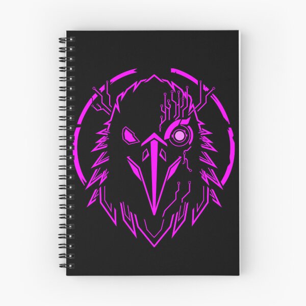 Item preview, Neon Cyber Raven | Cyberpunk Bird Graphic T-Shirt designed and sold by Neon_Ronin.