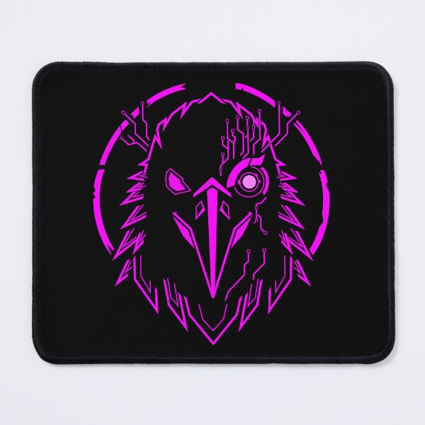 Item preview, Neon Cyber Raven | Cyberpunk Bird Graphic T-Shirt designed and sold by Neon_Ronin.