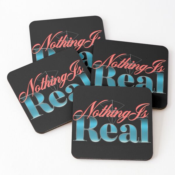Item preview, Nothing is real - minimal designed and sold by Stefrait-7.