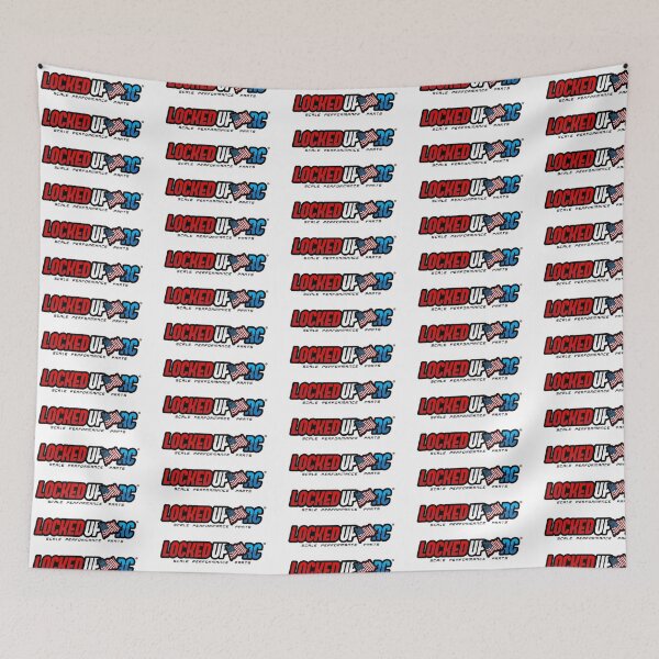 Item preview, Locked Up RC US Flag Logo - Black designed and sold by Locked Up RC.