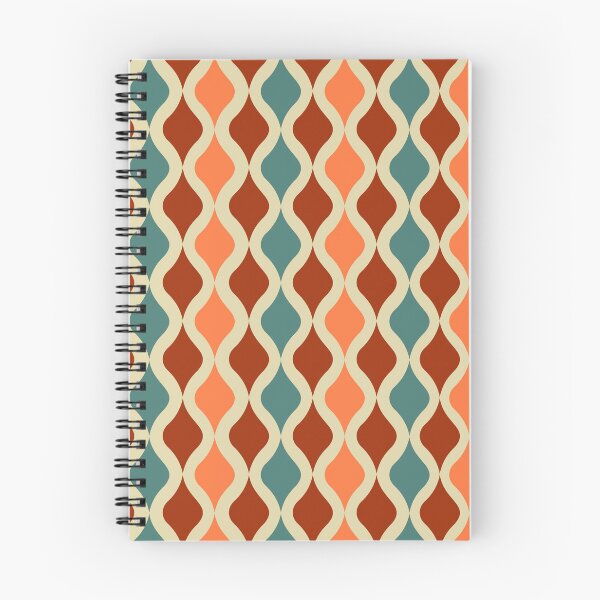 Item preview, Retro 70s Geometric Wallpaper Pattern | Mid Century Modern Mod Abstract Design designed and sold by Far Out Goods.