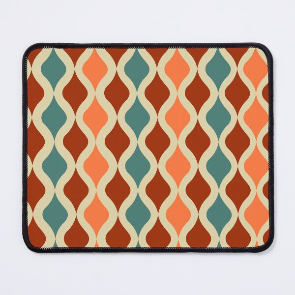 Item preview, Retro 70s Geometric Wallpaper Pattern | Mid Century Modern Mod Abstract Design designed and sold by Far Out Goods.