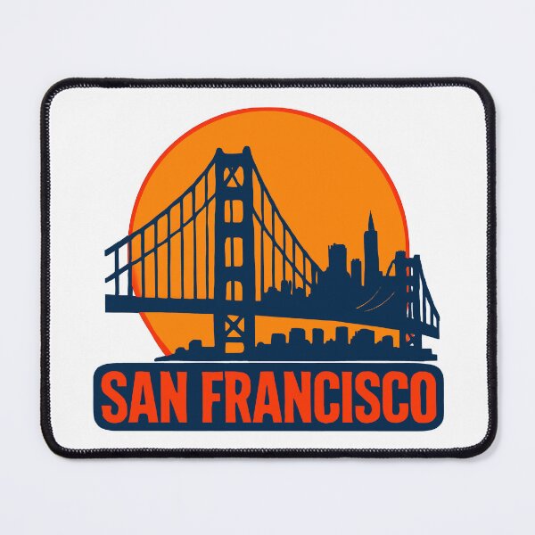 Item preview, San Francisco Retro 80s Skyline designed and sold by Dhenin Studio.