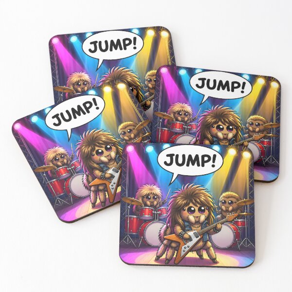 Item preview, Jump! – Funny Jumping Spider Rock Band designed and sold by TJQsAnimals.