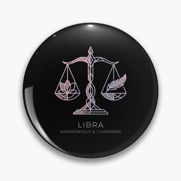 Item preview, Libra Daily Horoscope Zodiac Sign | Harmonious & Charming Celestial Balance Design designed and sold by Bhaskar Digital Art.