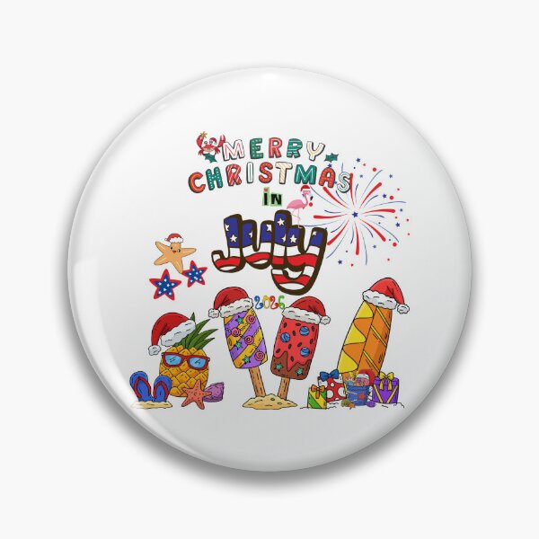 Item preview, Merry Christmas In July 2026 designed and sold by ZenfiniteDesign.