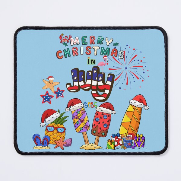 Item preview, Merry Christmas In July 2026 designed and sold by ZenfiniteDesign.