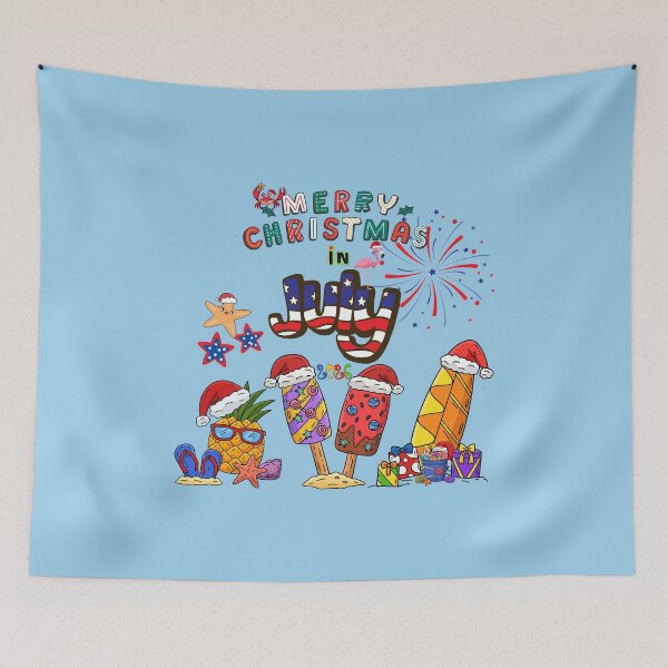 Item preview, Merry Christmas In July 2026 designed and sold by ZenfiniteDesign.