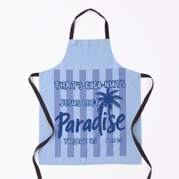 Item preview, That's Coconuts Jesus Loves and Saves John 3:16 Tropical Beach Summer Paradise Palm Tree designed and sold by Forevermore.
