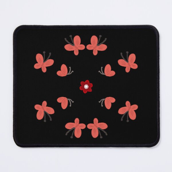 Item preview, Cute Red Butterfly Mandala Aesthetic Pattern Sticker Pack designed and sold by Art IN Pack.