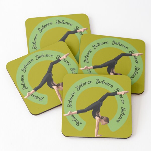 Item preview, Balance And Grace Gymnast Art designed and sold by CrazeShop.