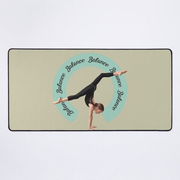 Item preview, Balance And Grace Gymnast Art designed and sold by CrazeShop.