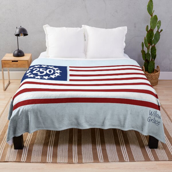 Item preview, Betsy Ross 250 Flag designed and sold by Willow & Grace Designs.