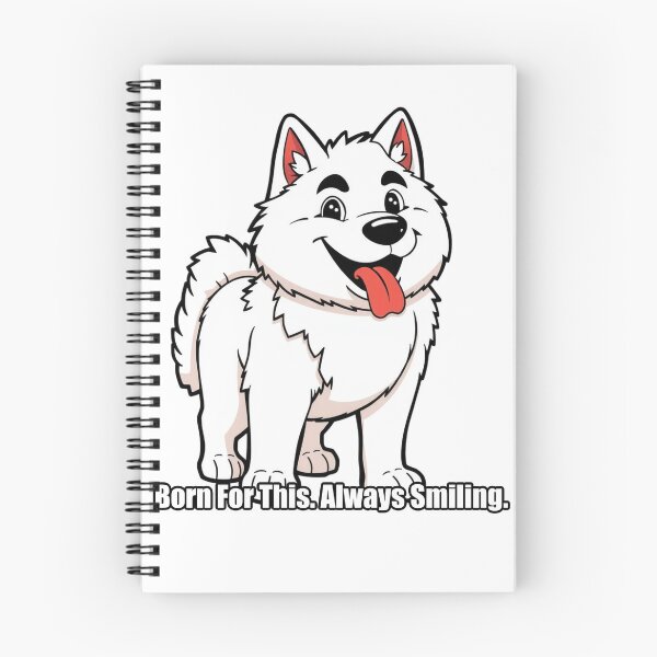 Item preview, Samoyed Sticker - Born For This Always Smiling - Funny Samoyed Gift designed and sold by pawdrops.