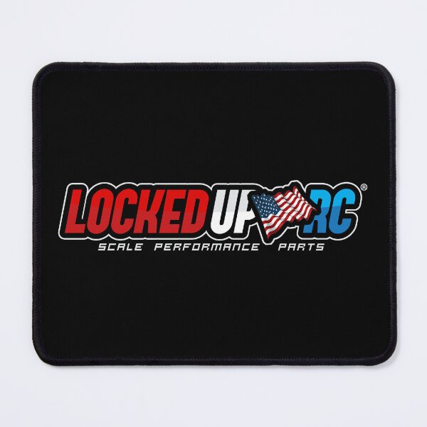 Item preview, Locked Up RC US Flag Logo - White designed and sold by Locked Up RC.