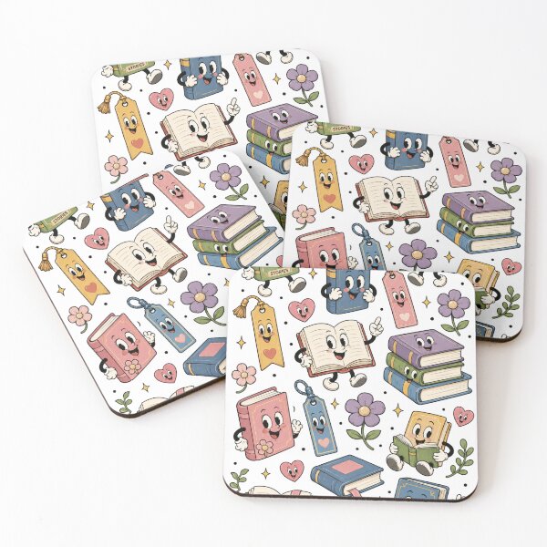 Item preview, Cute Book Collection | Rubber Hose Style Reading & Book Lover Cartoon Design designed and sold by TheStephanieRome.
