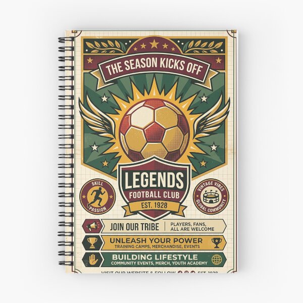 Item preview, Legends Football Club – The Season Kicks Off designed and sold by ticzla95.