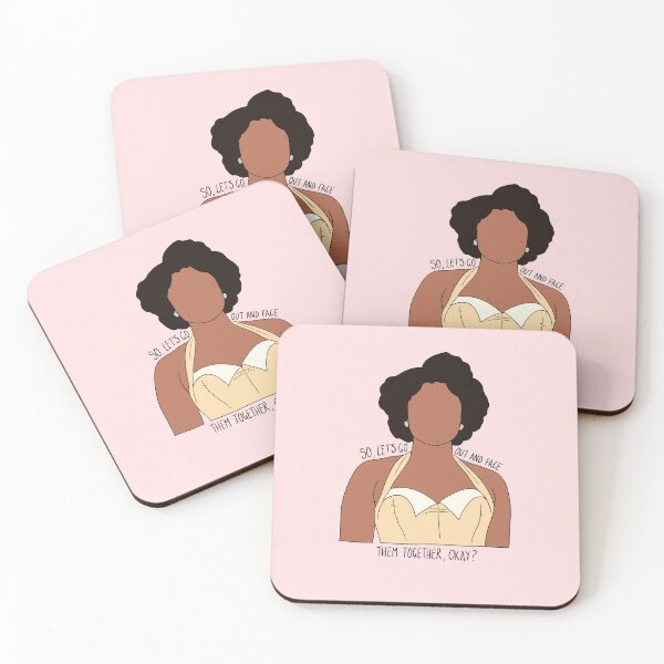 Item preview, "So, let's go out and face them together, okay?" Belinda Chandra Quote Print Design  designed and sold by abldesign.