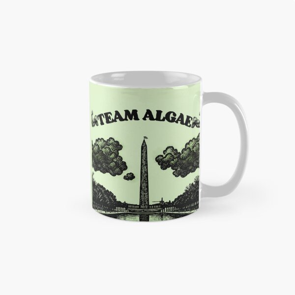 Item preview, Team Algae 2 B/W: Funny Washington DC Reflecting Pool Meme designed and sold by QUOT-s.