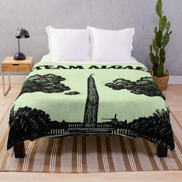 Item preview, Team Algae 2 B/W: Funny Washington DC Reflecting Pool Meme designed and sold by QUOT-s.