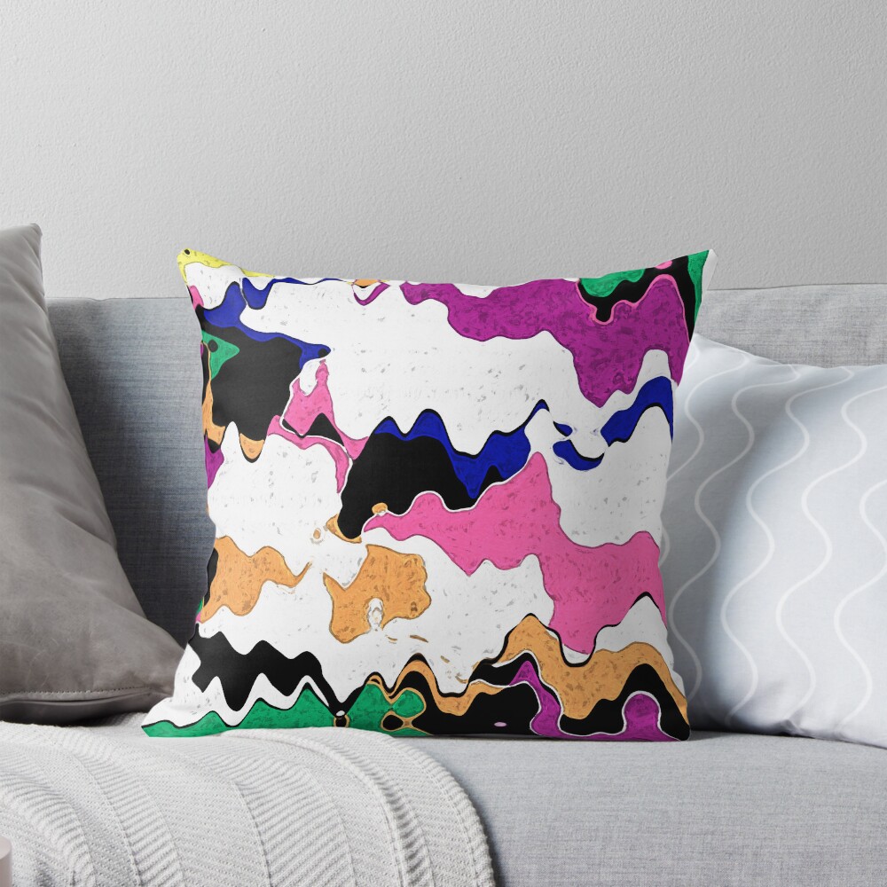 Item preview, Throw Pillow designed and sold by robryecran.