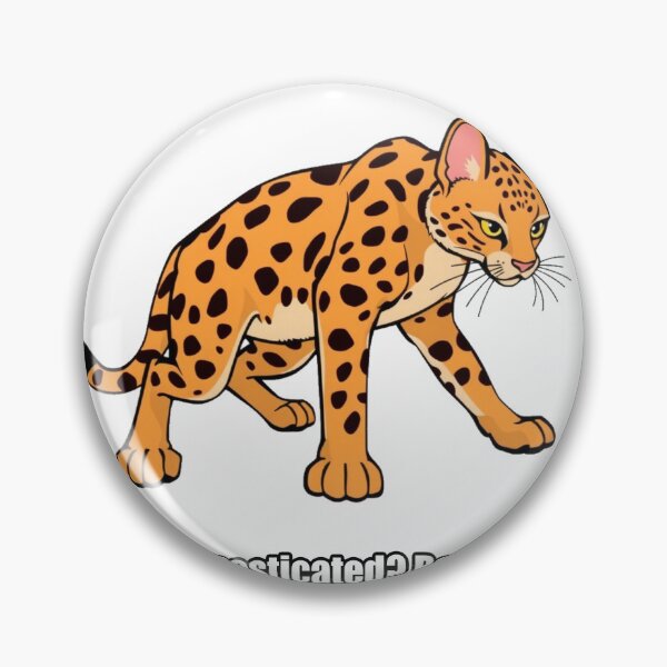 Item preview, Bengal Cat Sticker - Domesticated Barely - Funny Bengal Gift designed and sold by pawdrops.