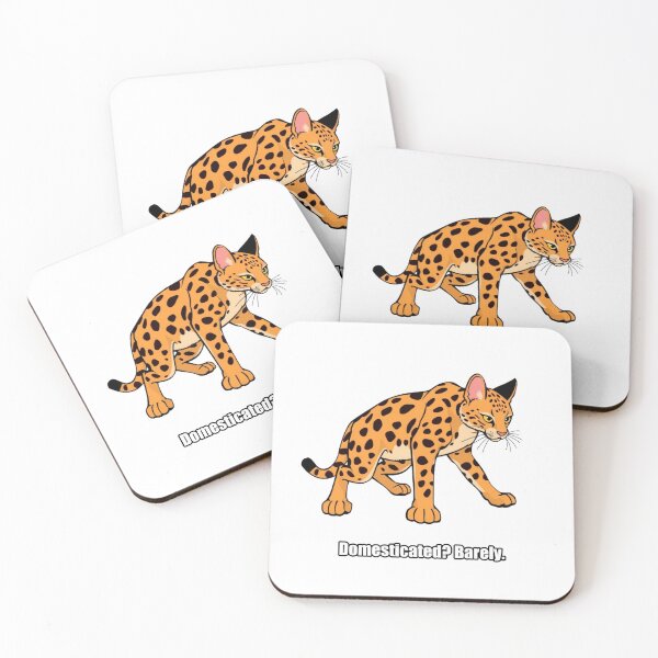 Item preview, Bengal Cat Sticker - Domesticated Barely - Funny Bengal Gift designed and sold by pawdrops.