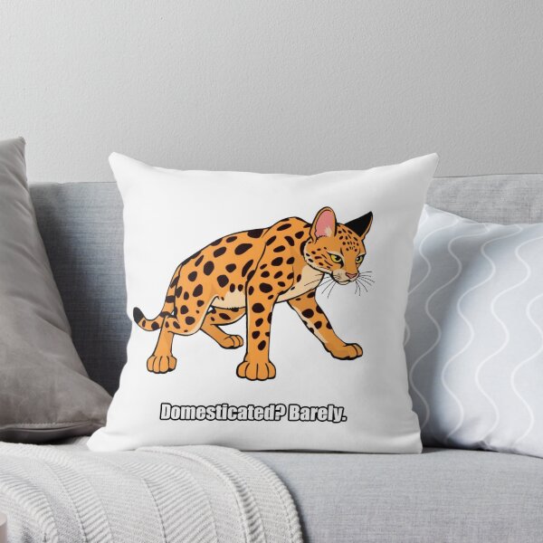 Item preview, Bengal Cat Sticker - Domesticated Barely - Funny Bengal Gift designed and sold by pawdrops.