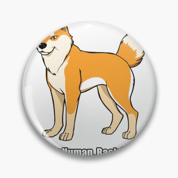 Item preview, Akita Sticker - My Human Back Off - Funny Akita Gift designed and sold by pawdrops.