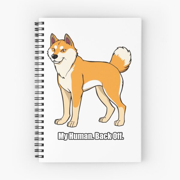 Item preview, Akita Sticker - My Human Back Off - Funny Akita Gift designed and sold by pawdrops.