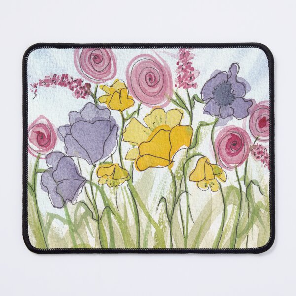 Item preview, Wild Flowers designed and sold by Kirsten Robinson Art.
