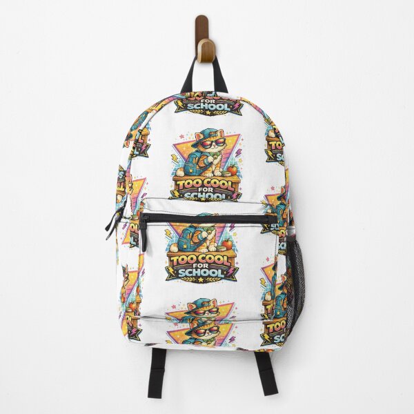 Item preview, Too Cool For School Retro Cat Back To School Design designed and sold by mansourhamid.
