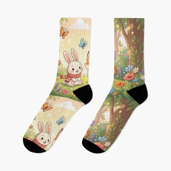 Item preview, Happy Forest Friends Playtime - Cute Cartoon Animals Art designed and sold by MemoMetaverse.