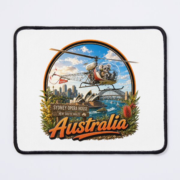 Item preview, Aussie Animals – Helicopter Friends designed and sold by Holiday-Hunter.