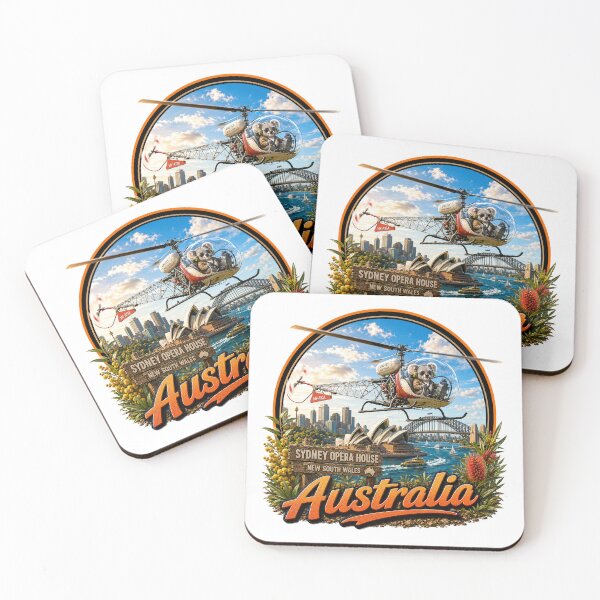 Item preview, Aussie Animals – Helicopter Friends designed and sold by Holiday-Hunter.