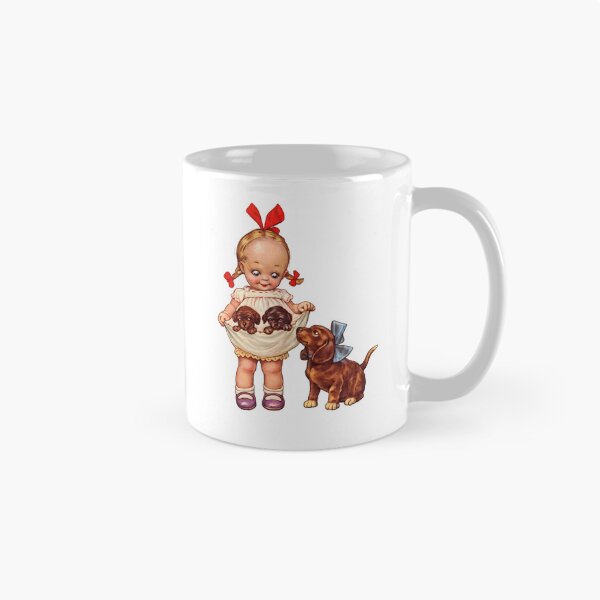 Item preview, Girl with a dachshund dog by Mabel Lucie Attwell designed and sold by RickE.