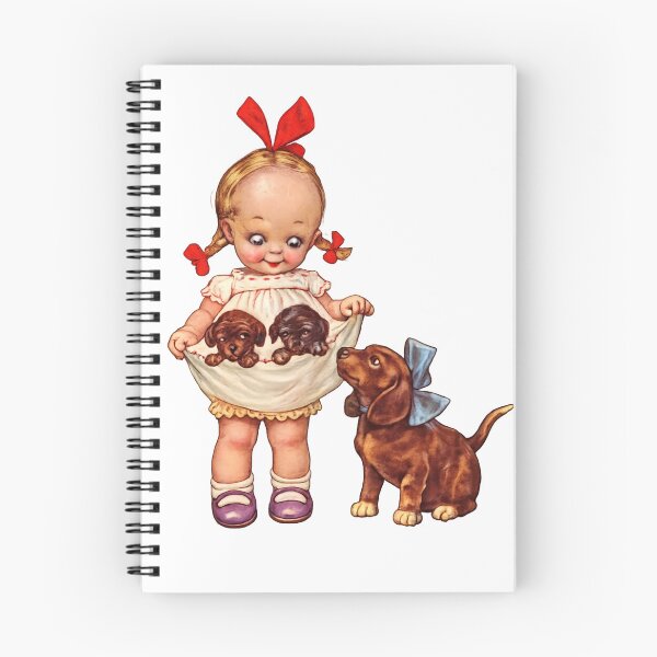 Item preview, Girl with a dachshund dog by Mabel Lucie Attwell designed and sold by RickE.