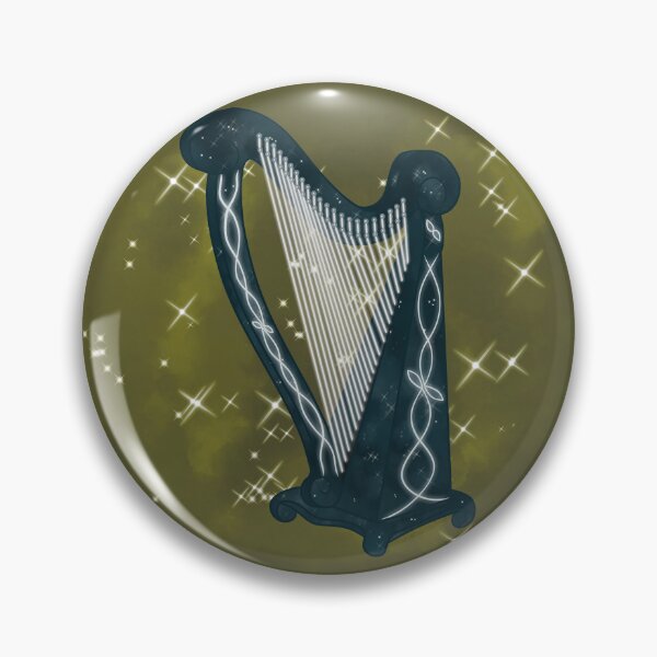 Item preview, Celestial celtic harp designed and sold by AssortedDrawings.