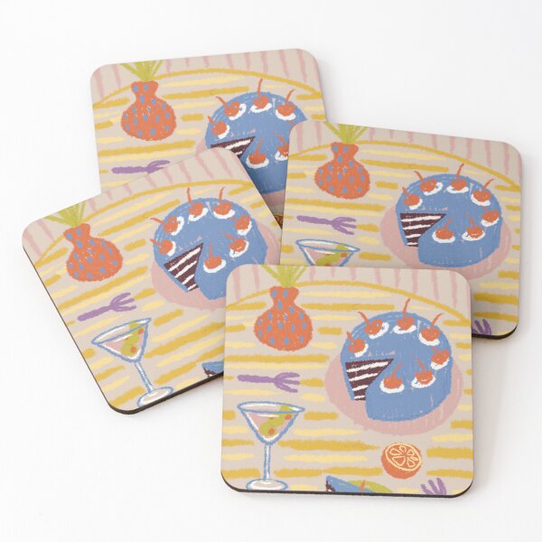 Item preview, oil pastel style still life designed and sold by KitschByKate.