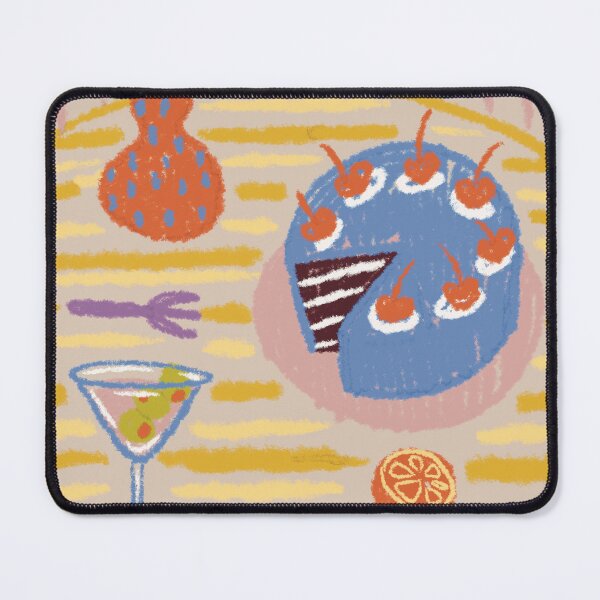 Item preview, oil pastel style still life designed and sold by KitschByKate.