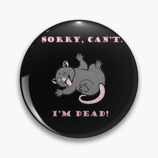 Item preview, can't I'm Dead designed and sold by Foxlindesigns.