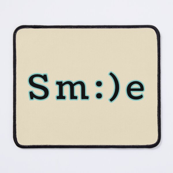 Item preview, Smile Text Life Stickers Prints Posters Wall Art Magnet Home Coffee Cup Decoration TShirt Stationary Notebook Magnet Hat Kitchen Work School Office Redbubble Shop designed and sold by Saritas Boutique Shop.