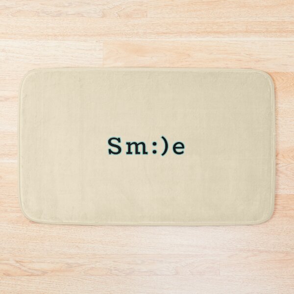 Item preview, Smile Text Life Stickers Prints Posters Wall Art Magnet Home Coffee Cup Decoration TShirt Stationary Notebook Magnet Hat Kitchen Work School Office Redbubble Shop designed and sold by Saritas Boutique Shop.