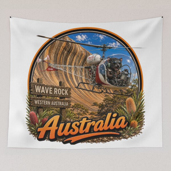 Item preview, Aussie Animals Take Flight designed and sold by Holiday-Hunter.