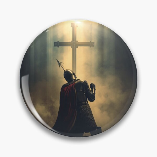 Item preview, Christian Warrior before the Cross designed and sold by Paltooproducts.